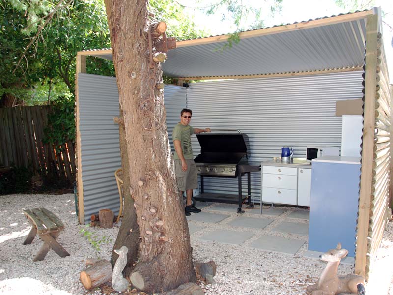 hahndorf garden BBQ area
