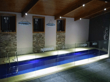 senses day spa lap pool